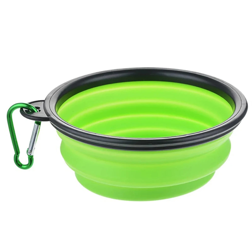 Gamelle de voyage pliable pour chien