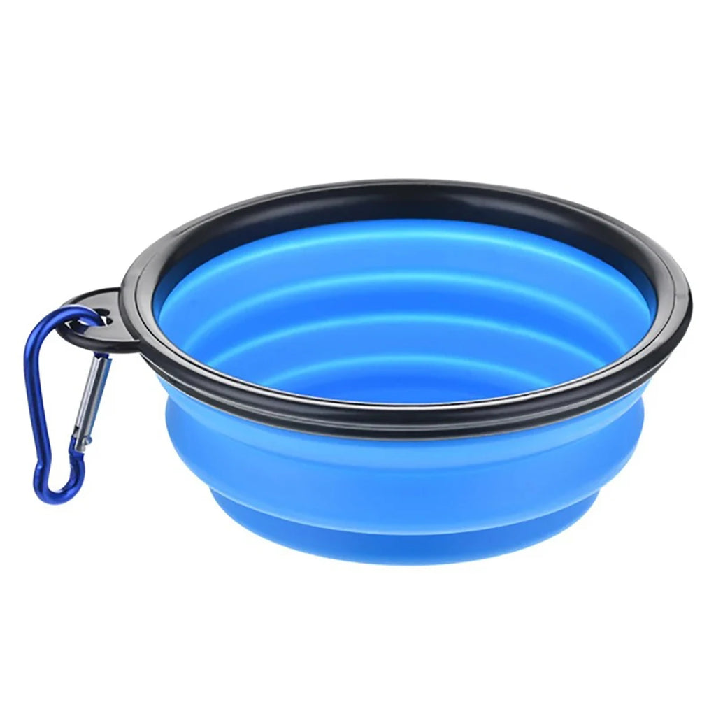 Gamelle de voyage pliable pour chien