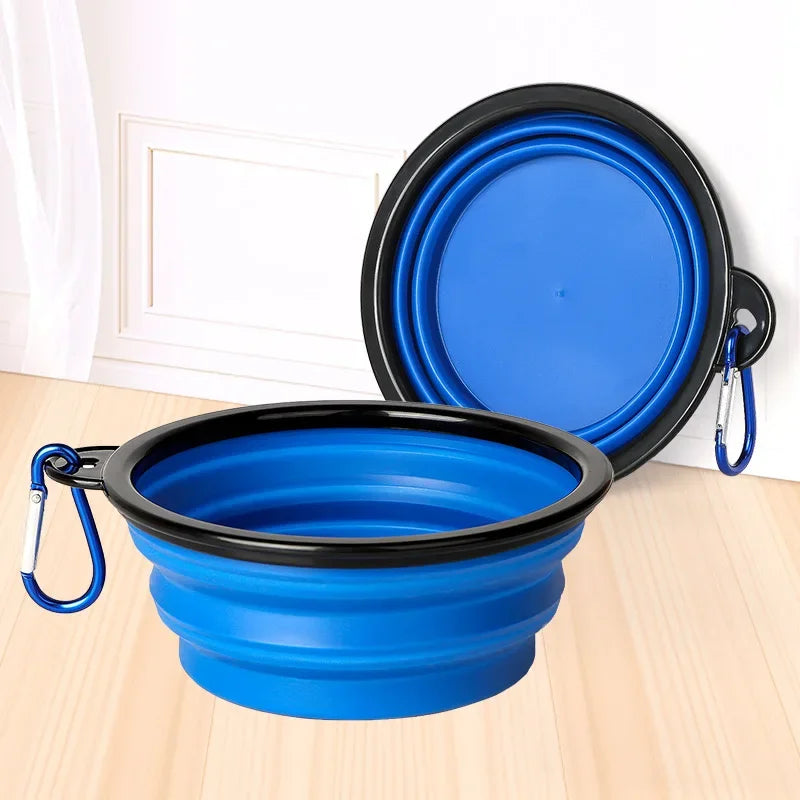 Gamelle de voyage pliable pour chien